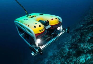 Le ROV sous-marin.