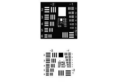 USAF 1951 Resolution Test Targets/Chart